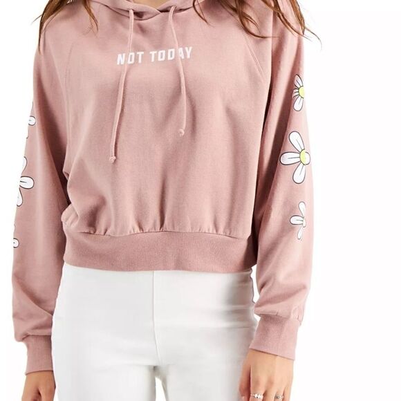 Rebellious One
Juniors' Floral-Sleeve Not Today
Hooded Sweatshirt Rose Large - Picture 5 of 5
